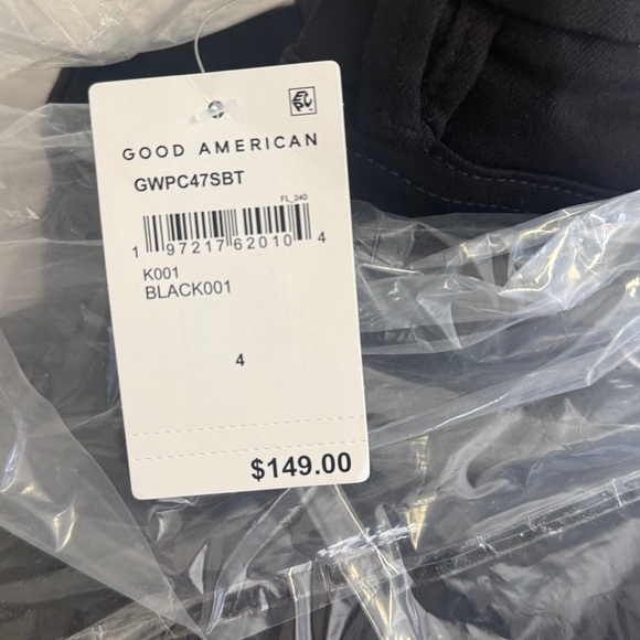 Good American Good Waist Palazzo Crop 4/27 - Picture 6 of 6